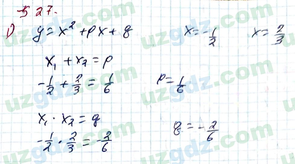 Алгебра Алимов 9 класс 2019 Итоговое повторение 527