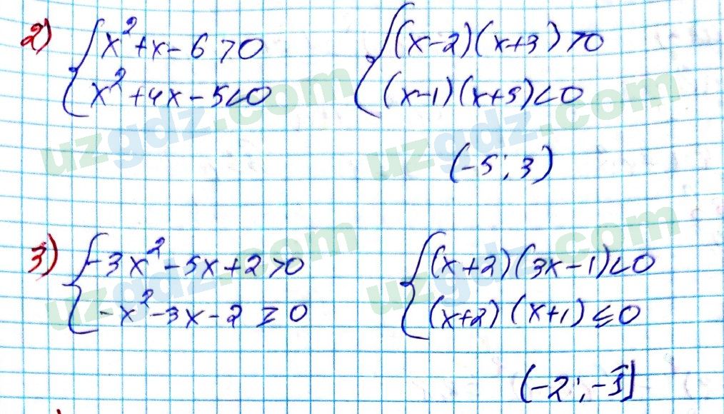 Алгебра Алимов 9 класс 2019 Упражнение 207