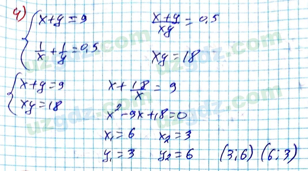 Алгебра Алимов 9 класс 2019 Упражнение 171