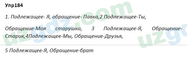 Русский язык Зеленина 5 класс 2020 Упражнение 184