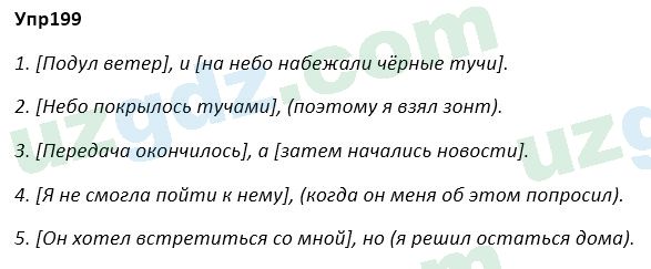 Русский язык Зеленина 5 класс 2020 Упражнение 199