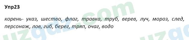 Русский язык Зеленина 5 класс 2020 Упражнение 23