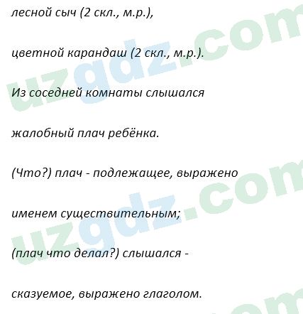 Русский язык Зеленина 5 класс 2020 Упражнение 63