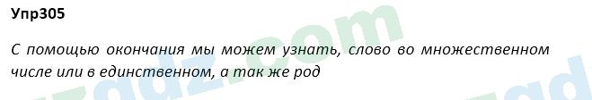 Русский язык Зеленина 5 класс 2020 Упражнение 305