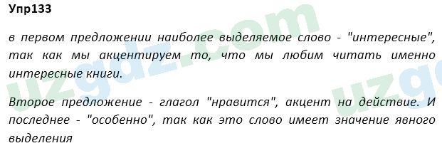 Русский язык Зеленина 5 класс 2020 Упражнение 133