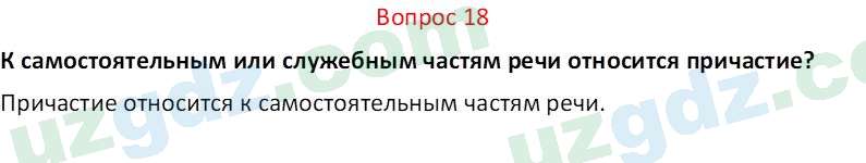 Русский язык Юнусовна Т. О. 7 класс 2022 Вопрос 18