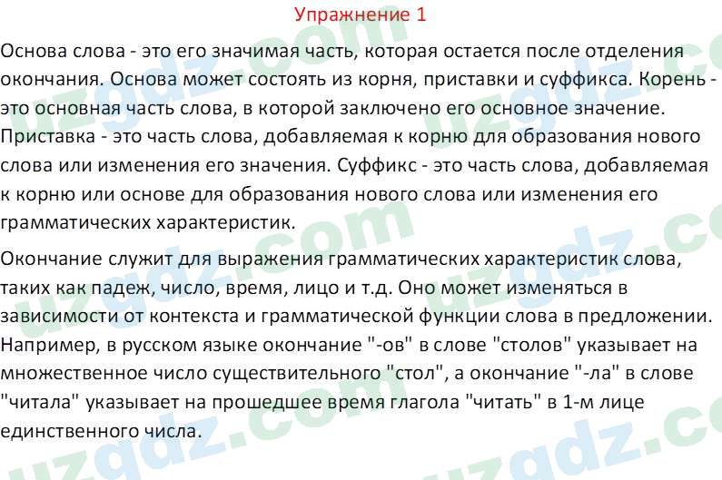 Русский язык Зеленина В. И. 9 класс 2019 Упражнение 1