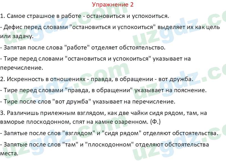 Русский язык Зеленина В. И. 9 класс 2019 Упражнение 2