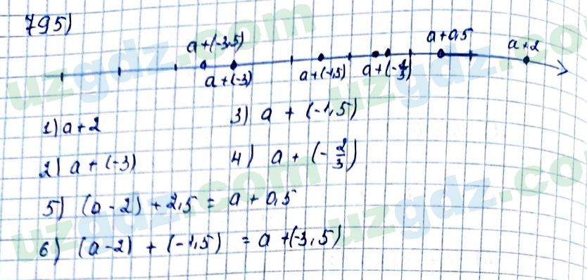 Математика Мирзаахмедов 6 класс 2017 Упражнение 795