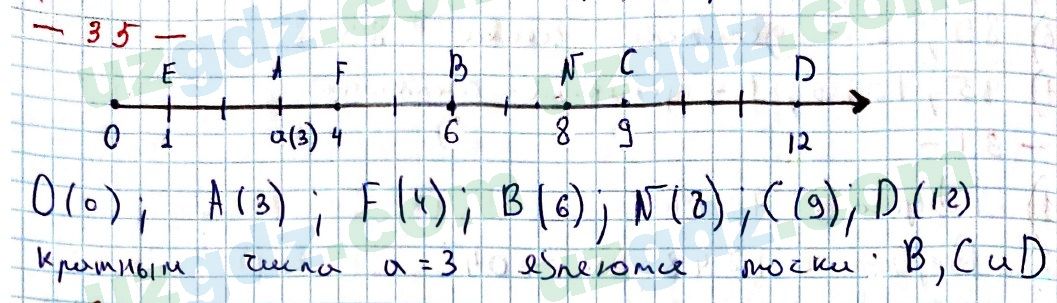 Математика Мирзаахмедов 6 класс 2017 Упражнение 35