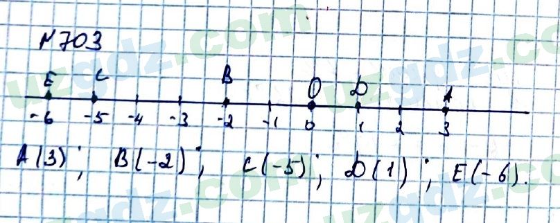 Математика Мирзаахмедов 6 класс 2017 Упражнение 703