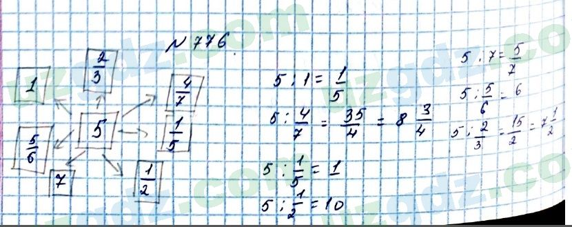 Математика Мирзаахмедов 6 класс 2017 Упражнение 776