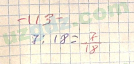 Математика Хайдаров 5 класс 2020 Упражнение 113