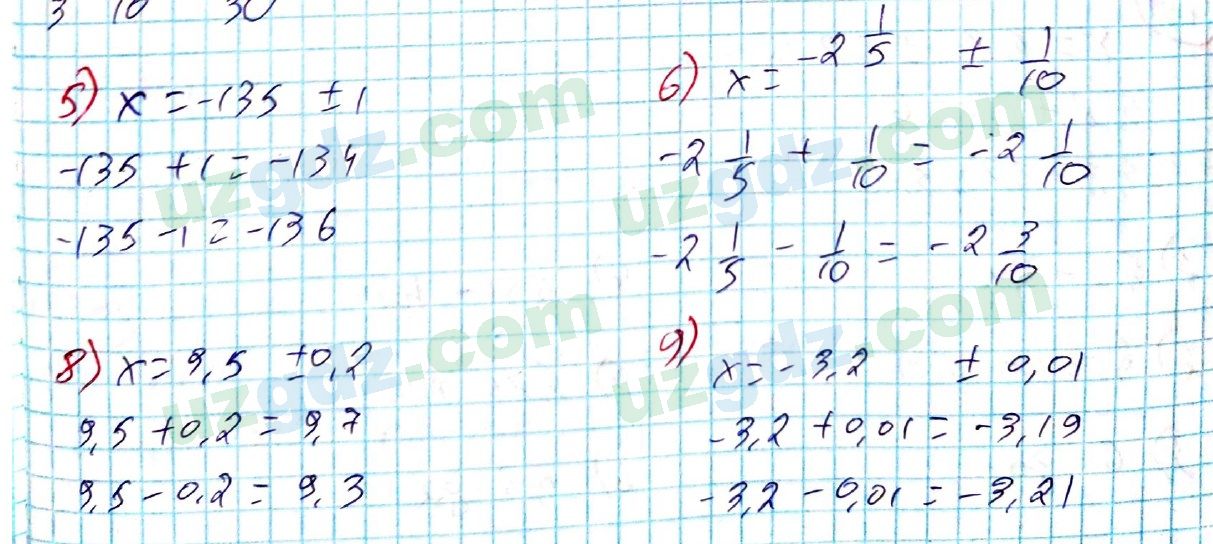 Алгебра Алимов 8 класс 2019 Упражнение 288